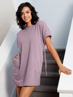Fleece Hoodie Dress