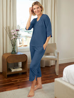 Scallop Sleeve Top