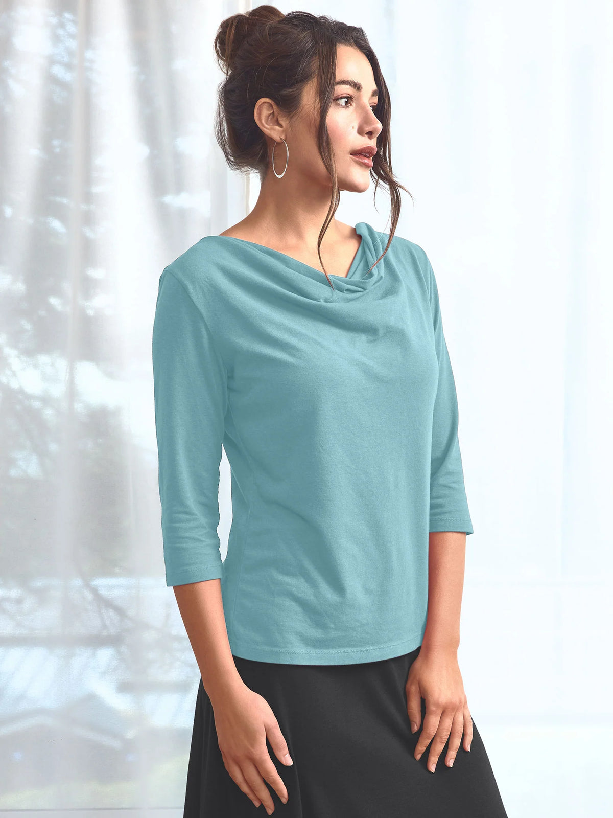 Graceful Neck Top