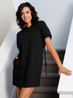 Fleece Hoodie Dress