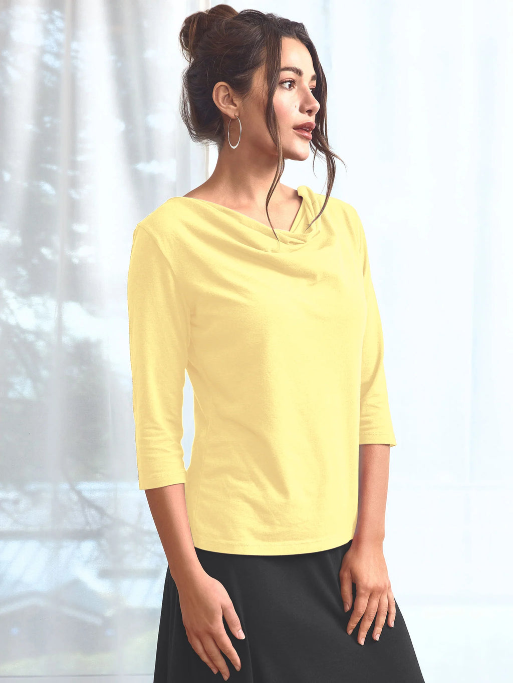 Graceful Neck Top