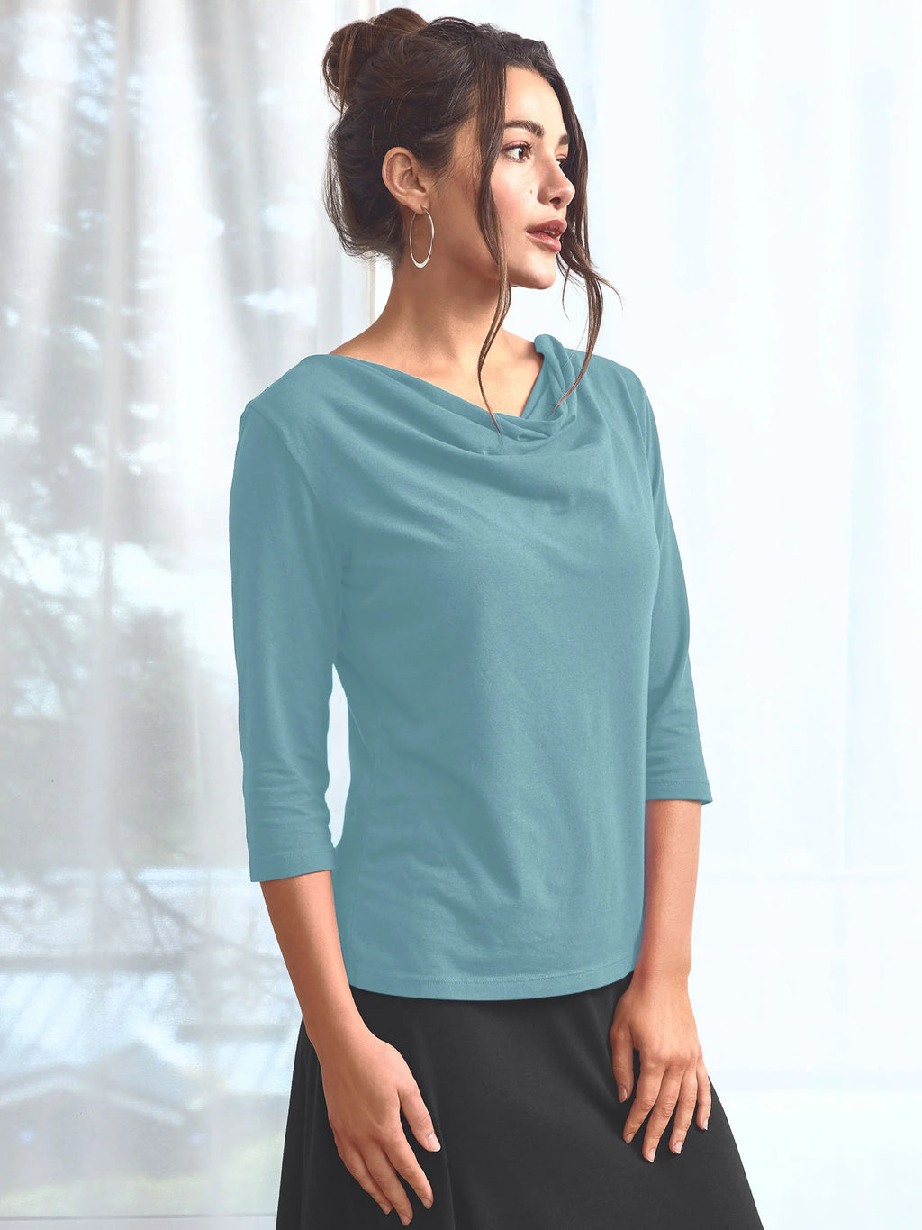 Graceful Neck Top