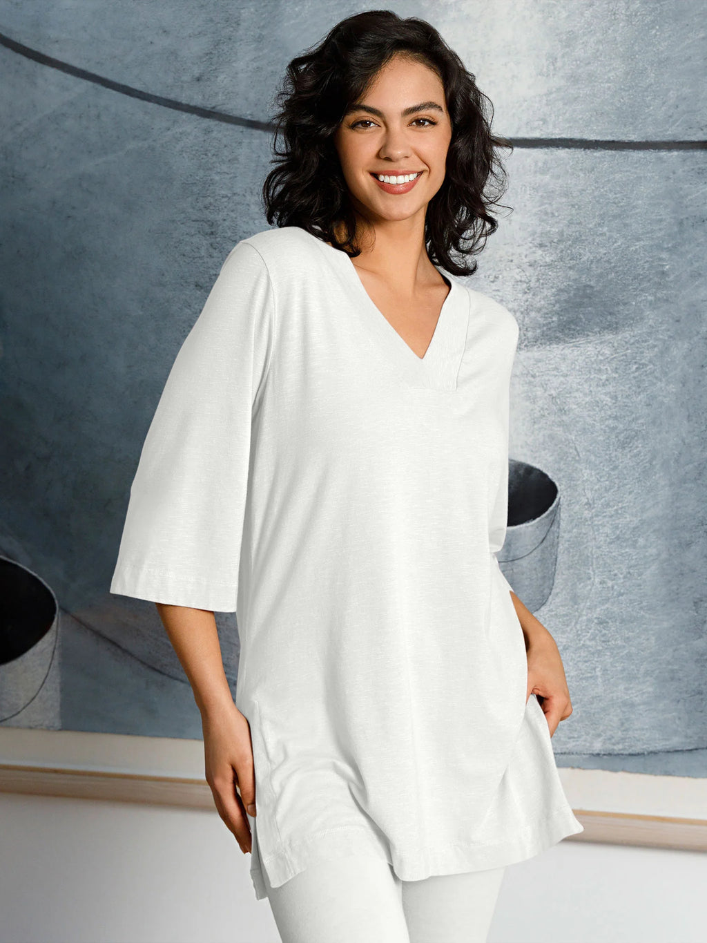 V Neck Tunic