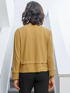 Overlap Hem Long Sleeve