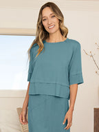 Overlap Hem Top