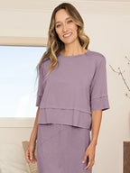 Overlap Hem Top