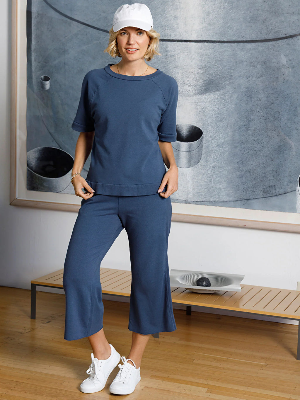 Lush Fleece Cropped Pant