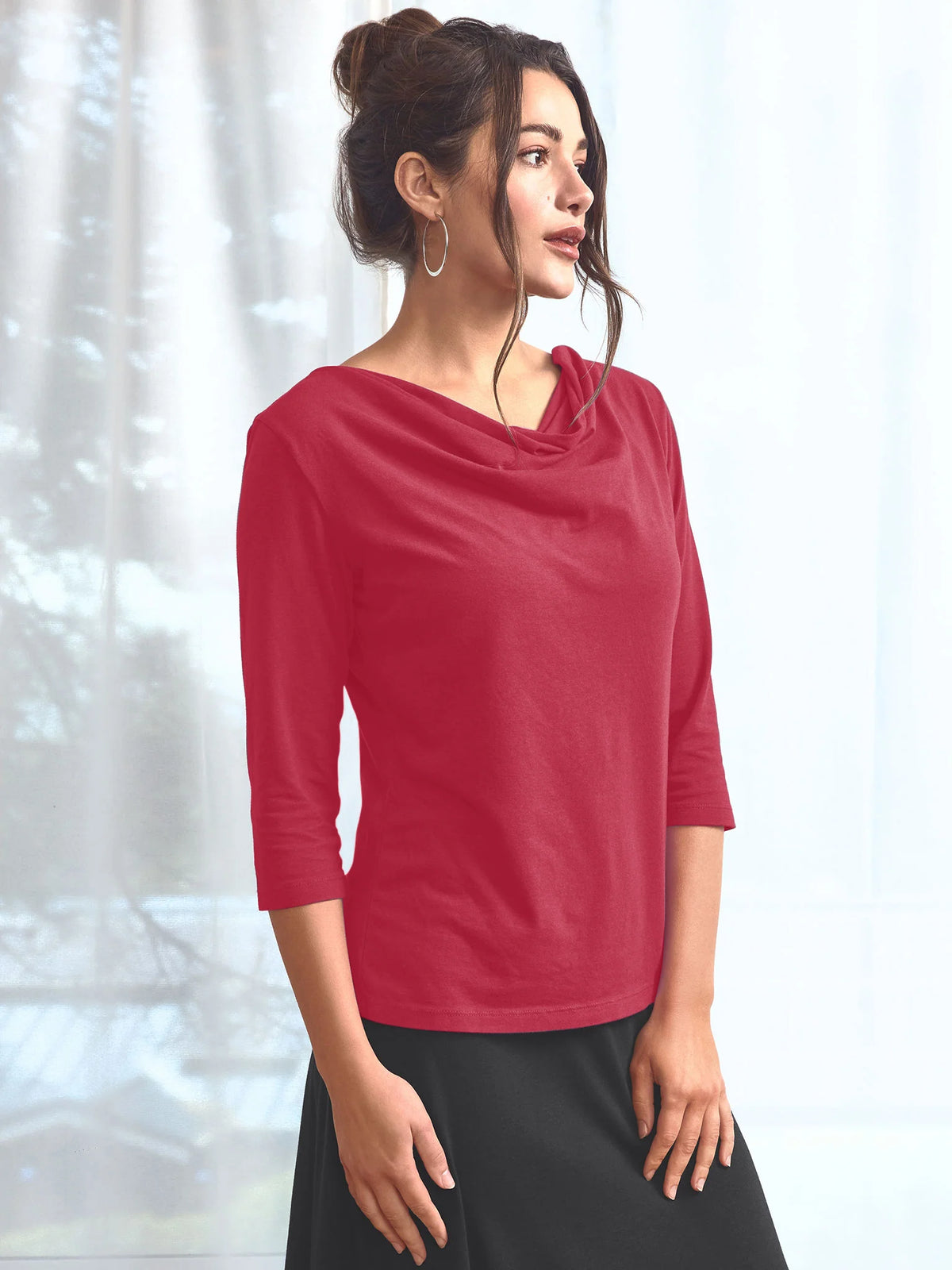 Graceful Neck Top