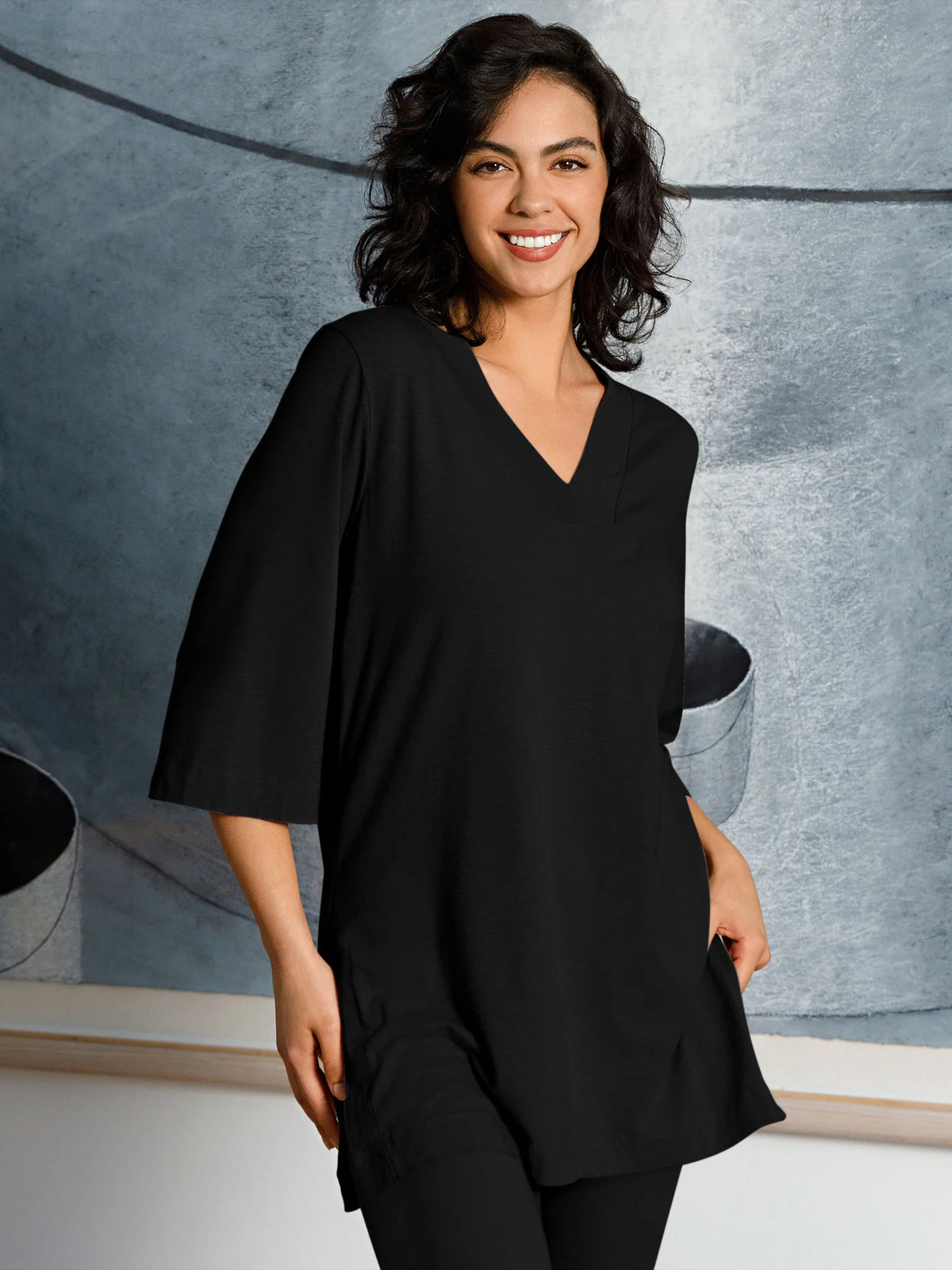 V Neck Tunic