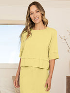 Overlap Hem Top