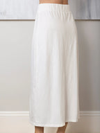 Seamed Ankle Skirt