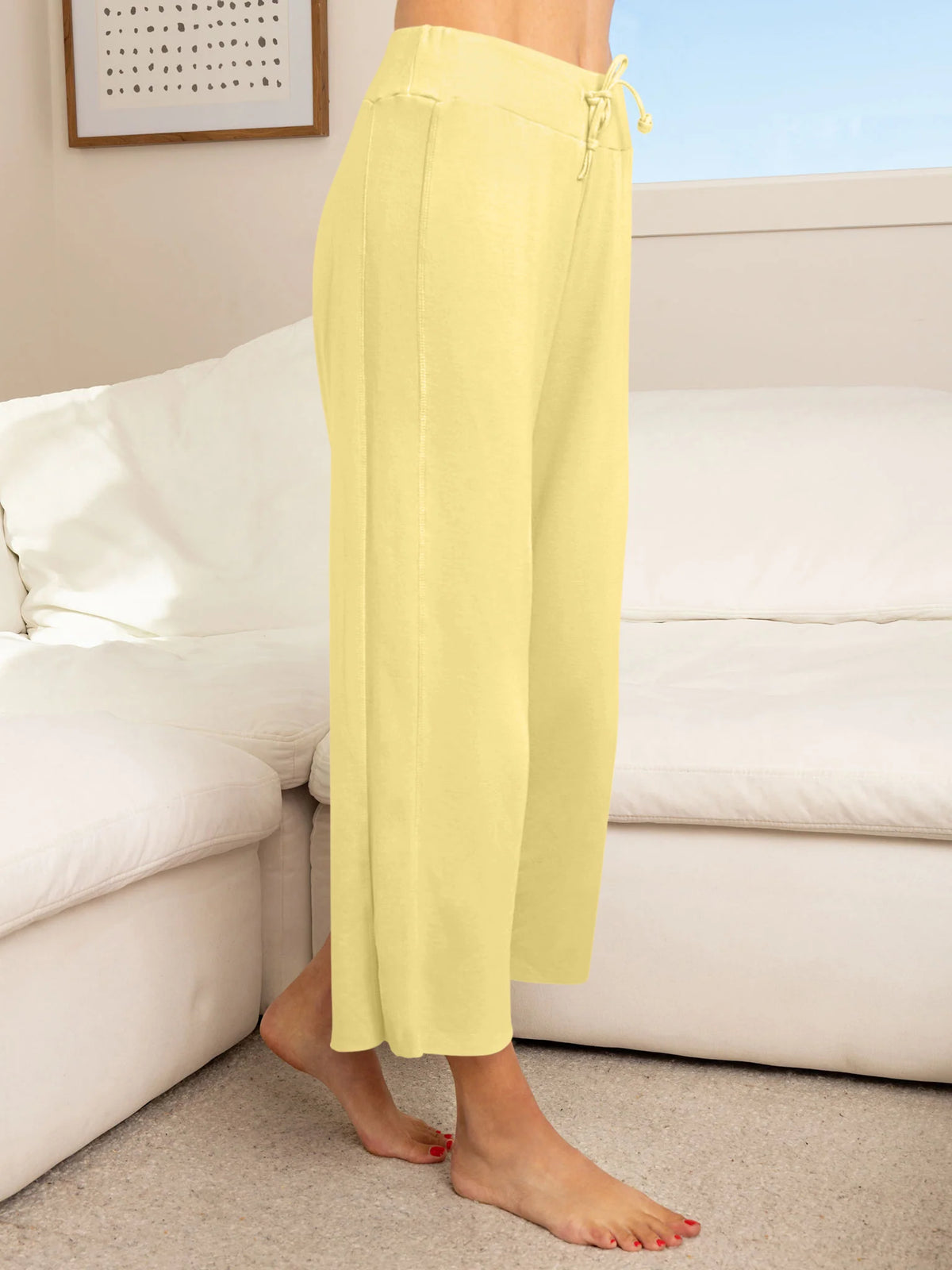 Lush Fleece Cropped Pant