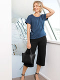 Wide Leg Crop