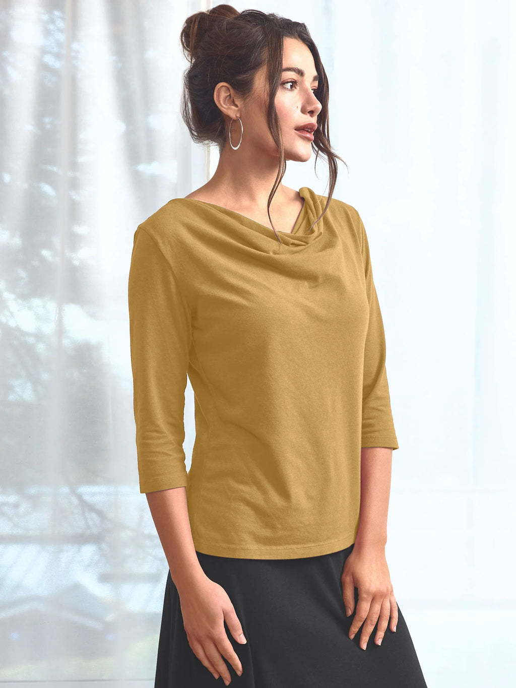 Graceful Neck Top
